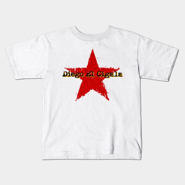 best vintage star Diego El Cigala Kids T-Shirt by BerduaPodcast